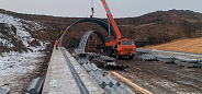 Фото: Строительство автодороги в Воронежской области