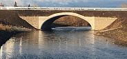 Фото: Мостовой переход через р. Каменка (Урал)