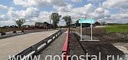 Фото: Свердловская область: ремонт моста через р. Липовка
