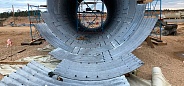 Фото: Устройство туннеля из МГК для дробильно-сортировочной фабрики