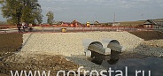 Фото: Свердловская область: ремонт моста через р. Бугалыш