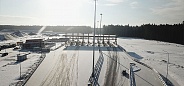 Фото: Строительство скоростной автомобильной дороги Москва – Санкт-Петербург