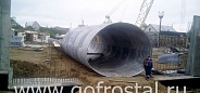 Фото: Монтаж пешеходного тоннеля в г. Балаково